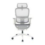 Cadeira ergonomica SIHOO B300 Pro branca, lombar 4D, bracos 6D