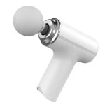 Pistolet de massage Nobrand Mini Brushless 6 vitesses 4000 mAh USB-C Blanc