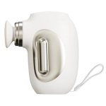 Pistolet de massage mini Nobrand 4 vitesses 5 embouts USB-C Blanc