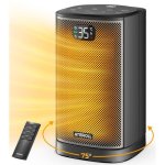 Chauffage ceramique Ateroll 1500W oscillant avec mode Eco