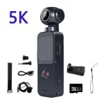 Caméra sportive Nobrand 5K UHD WiFi UltraWide 150° Stabilisation ELS