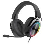 Auriculares Mars Gaming MH-FORGE con cable Jack 3,5 mm para gaming, negros