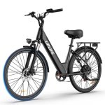 Bicicleta eléctrica URLIFE 250 W 36 V 13 Ah Shimano 7 velocidades