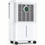 Deshumidificador Ateroll 12L/día Silencioso 200W Modo Sueño