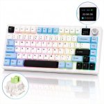 Clavier Aula F75 Max mecanique 75% tri-mode TFT RGB Hot-Swap