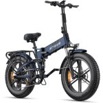 Bicicleta Eléctrica ENGWE Engine Pro 2.0 Plegable 52V 16Ah Azul