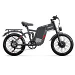 Bicicleta eléctrica Tifgalop F7 2000 W doble motor 20"