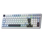 Teclado Aula F99 Gaming Mecánico 96% Inalámbrico RGB Hot-Swap Graywood V3