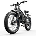 Bicicleta eléctrica E-Bycco EB7Pro 2000 W 48 V 23 Ah 26" negra