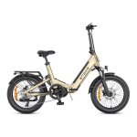 Bicicleta eléctrica ENGWE L20 3.0 Pro 250 W 100 Nm 48 V 15 Ah dorada