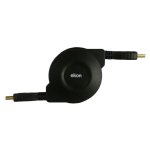 Cable HDMI EKON ECVHDMIROLL10K Enroulable 4K 1 m Noir