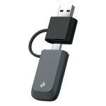 Tarjeta de red TP-Link Archer TBE230U USB-A/USB-C Wi-Fi 7 2882 Mbit/s