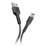 Cable USB SBS USB 2.0 USB-A a USB-C 1 m negro transferencia rápida