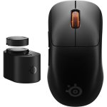 Mouse SteelSeries Sensei Pro Mini wireless 8K nero, 49 g, 6 tasti