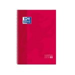 Oxford Classic Spiralheft A4 90 g/m2 Rot