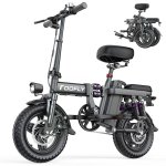 Bicicleta eléctrica plegable Toofly GE5 250 W 48 V 15 Ah urbana 14"