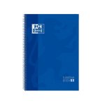 Notizheft Oxford Classic A4 Spiralheft blau 90 g/m2