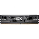Memoire RAM Apacer NOX 16Go 1x16Go DDR5 5200MHz CL40 Intel XMP Noir