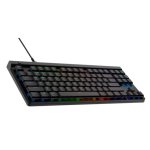 Teclado Logitech G G515 TKL Wired gaming mecanico Low Profile RGB preto Portuguese
