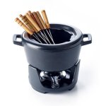 Set fondue BEKA Nori 2 L fonte noire 8 personnes