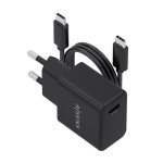 Caricatore GaN USB-C PD 20W ASCH-20W1P082-BK