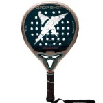 Pala de pádel Drop Shot Axion Comfort 1.0 marrón y negra