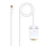 Cable convertisseur Nanocable Mini DisplayPort vers VGA 2 m blanc