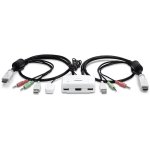 Switch KVM HDMI USB a 2 porte Trendnet TK-215i con audio