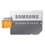 Samsung MicroSDXC EVO 2017 64GB Clase 10 + Adaptador Samsung MicroSDXC EVO 2017 64GB Clase 10 + Adaptador
