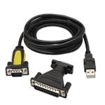 Nanocable Cable USB Tipo A Macho a Impresora Serie Macho 1.8m Negro Nanocable Cable USB Tipo A Macho a Impresora Serie Macho 1.8m Negro