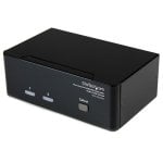 Startech Conmutador Switch KVM de 2 Puertos USB/DVI