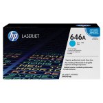 HP Cartuccia Toner originale ciano LaserJet 646A