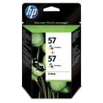 HP 57 Pack Ahorro Cartucho de Tinta Original Tricolor HP 57 Pack Ahorro Cartucho de Tinta Original Tricolor