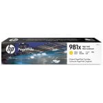 HP 981X PageWide Cartucho Alto Rendimiento Original Amarillo HP 981X PageWide Cartucho Alto Rendimiento Original Amarillo
