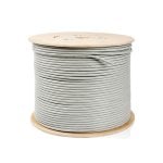 StarTech.com Rotolo in serie di cavi riser UTP solidi CMR Cat5e, 304,8 m, colore grigio