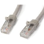 StarTech.com Cavo di rete Cat 6 - Cavo Patch Ethernet Gigabit grigio antigroviglio da 2m