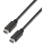 Cavo nanocavo USB 2.0 tipo C a USB tipo C maschio/maschio nero 1 m Cavo nanocavo USB 2.0 tipo C a USB tipo C maschio/maschio nero 1 m