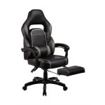 Cadeira Gaming F36 Preta/Cinzenta