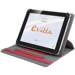 Custodia Evitta Universale Rotate 360 Rossa per Tablet da 9,7" a 10,1"