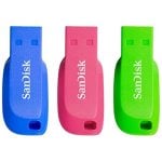 Confezione tripla Sandisk Cruzer Blade da 16 GB USB 2.0