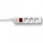 Multiprise Salicru SPS SAFE 3 Prises avec Protection et Interrupteur 1,5 m