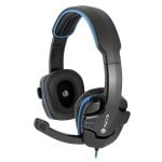NGS GHX-505 cuffia e auricolare Cablato A Padiglione Giocare Nero, Blu