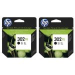 HP 302XL Pack x2 Cartucho Tinta Alta Capacidad Original Negro