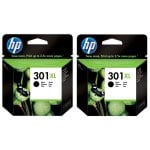 HP 301XL Pack x2 Cartucho Tinta Alta Capacidad Original Negro HP 301XL Pack x2 Cartucho Tinta Alta Capacidad Original Negro