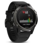 Garmin Fénix 5 Gris con Correa Negra