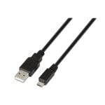 Nanocable Cable USB 2.0 Tipo A a Micro USB Tipo B Macho/Macho 0.8m Negro Nanocable Cable USB 2.0 Tipo A a Micro USB Tipo B Macho/Macho 0.8m Negro