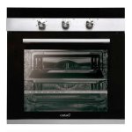 Horno Multifunción Cata CM 760 AS 59L 60cm Hidrolítico A Puerta Fría Negro
