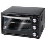 Mini Forno Jata HN916 Limpeza Manual 16L 29cm Grill Inox Preto