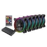 Enermax T.B. Ventola RGB 120 mm x 6 LED RGB con controller