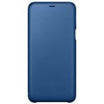 Samsung Wallet Cover Bleu pour Samsung Galaxy A6+